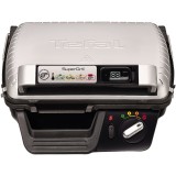 Gratar electric Super grill GC451B12, 2000 W, 4 nivele, timer, inox/negru