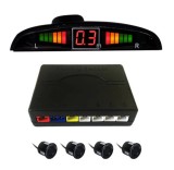 Kit x 4 senzori de parcare 22 mm cu display 12V Parking Assistant negru, China