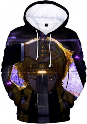 Pentru Cosplay Demon Slayer Anime Pulover Hoodie - Halloween Unisex Adult Manga foto