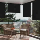 Copertina laterala de balcon, negru, 165 x 250 cm GartenMobel Dekor, vidaXL
