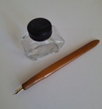 Set clasic - calimara Pelikan cu toc din bachelita