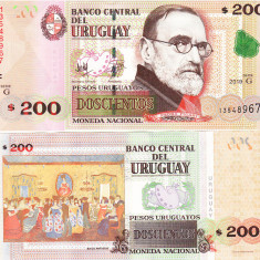 Uruguay 200 Pesos 2019 P-96b UNC