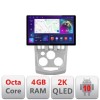 Navigatie dedicata Dacia Logan 1 2003-2010 N-logan Edonav ecran 13&quot; 2K 8 si 128 Android Waze USB Navigatie 4G 360 Toslink Youtube CarStore Technology