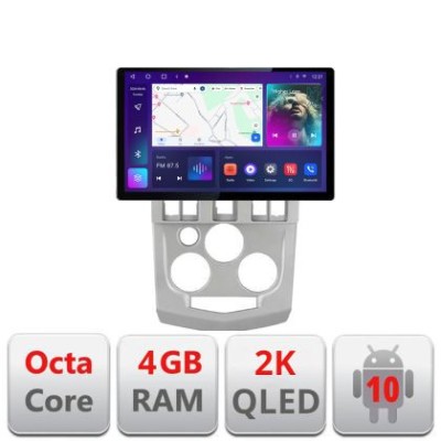 Navigatie dedicata Dacia Logan 1 2003-2010 N-logan Edonav ecran 13&amp;quot; 2K 8 si 128 Android Waze USB Navigatie 4G 360 Toslink Youtube CarStore Technology foto
