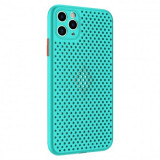 Husa Capac Silicon Breath, Apple iPhone 12 Mini (5,4&quot;), Turquoise