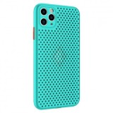 Husa Capac Silicon Breath, Apple iPhone 12 / 12 Pro Turquoise