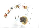 SUA 1987 - Lot 10 plicuri prima zi, tematica fauna, animale