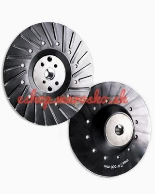 Taler suport fibrodisc 115 mm, prindere M14, cu nervuri pentru ventilatie foto