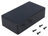 Carcasă Universală ABS Neagră 62x112x31mm