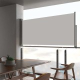 Cumpara ieftin Copertină laterală retractabilă de terasă, crem, 60 x 300 cm