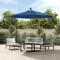 vidaXL P&acirc;nză de schimb umbrelă de soare, albastru azuriu, 300 cm 313808