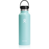 Cumpara ieftin Hydro Flask Standard Mouth Flex Cap sticlă termos culoare Turquoise 621 ml