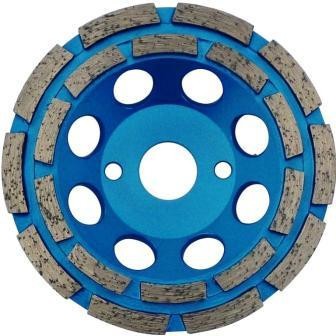 Cupa diamantata rand dublu diamant pt. Beton 125x22.2mm Premium - DXDH.4507.125C foto