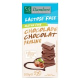 Ciocolata Damhert cu Alune si Lapte Fara Lactoza, Fara Gluten, 100g