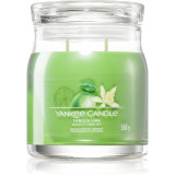 Yankee Candle Vanilla Lime lum&acirc;nare parfumată Signature 368 g