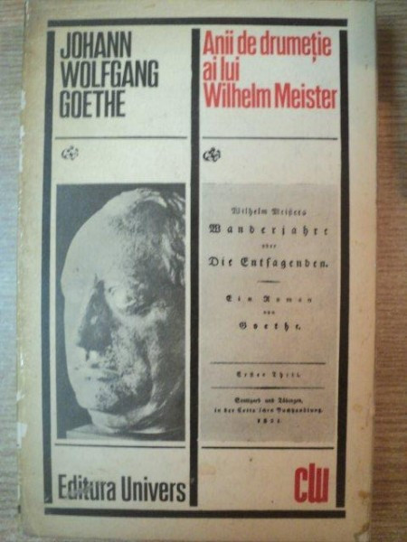 Goethe - Anii de drumetie ai lui Wilhelm Meister