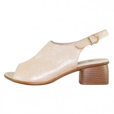 Sandale dama piele naturala - Remonte roz - Marimea 36