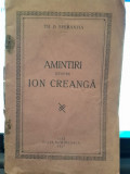 Amintiri despre Ion Creanga - Th.D. Sperantia