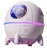 Umidificator cu ultrasunete si difuzor aromaterapie, purificator de aer, lampa de veghe, portabil, fara fir, incarcare USB, rezervor 250 ml, acumulato