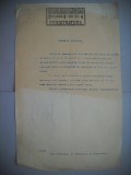 HOPCT DOCUMENT VECHI 357 MINISTERUL INDUSTRIEI COMERT EXTERIOR /BUCURESTI 1936