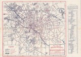 A4024N Planul municipiului București &icirc;ntocmit de Oficiul Universitar din București, 1935