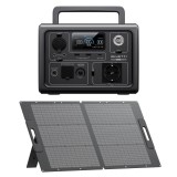 Pachet BLUETTI - Statie EB3A + Panou Solar PV100