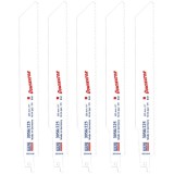 Wilpu 3056/225 - Set panze fierastrau sabie bimetal 225 mm 10-14 dinti/inch dantura speciala 5 bucati
