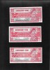 Set Canada 3 x 10 cents Tire Corporation semnaturi diferite, America de Nord