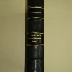 Histoire de la Langue Roumaine, par Ovid Densusianu, Tom I, Bucureşti, 1929