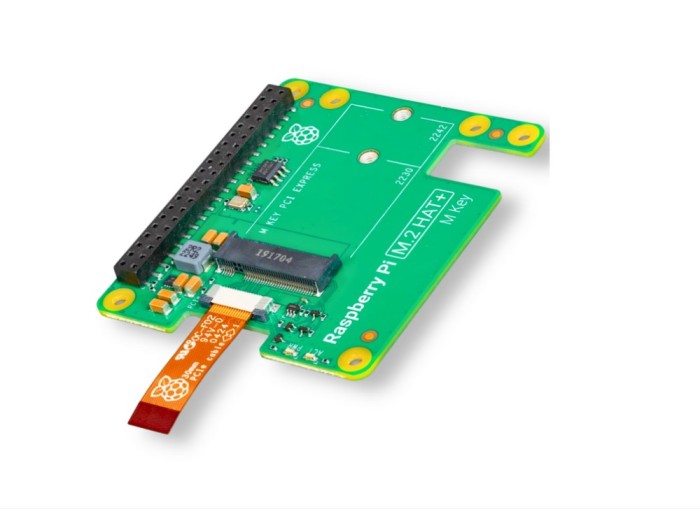 Placă de expansiune pentru SSD NVMe M.2 &ndash; compatibilă Raspberry Pi 5