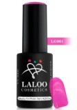 Oja semipermanenta Glass efect fuchsia n1 Laloo 7ml