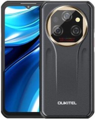 Telefon Mobil Oukitel WP39 Pro, Gri+Auriu, 5G, 6.6 2.4K, 36GB RAM(12GB+24GB Extensibili), 512GB ROM, Android 14, Dimensity 6300+, 64MP+32MP, Night Vis