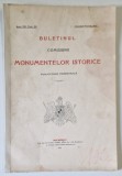 BULETINUL COMISIUNII MONUMENTELOR ISTORICE , PUBLICATIE TRIMESTRIALA , ANUL VIII , FASC. 29 , IANUARIE - MARTIE 1915 , Bucuresti 1915 *PREZINTA HALOUR