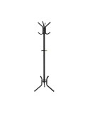 Cumpara ieftin Cuier tip pom, Songmics, Metal, Negru, 176 cm