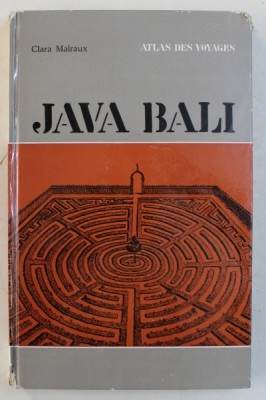 JAVA BALI - ATLAS DES VOYAGES par CLARA MALRAUX , 1963 foto