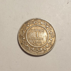 Tunisia 1 Franc 1916 A AUNC