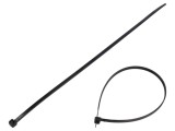 Colier de str&acirc;ngere poliamidă neagră 275mm x 4,35mm