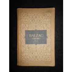 HONORE DE BALZAC - OPERE volumul 3