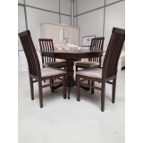 SET MARCO 44 MASA 106/141 CM + 4 SCAUNE PERSONALIZABIL PE CULORI