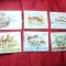 Serie mica Liban 1958 - Fauna , Pesti , 6 valori stampilate