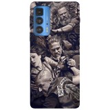 Husa compatibila cu Motorola G100 model Sons of Anarchy, Silicon, TPU, Viceversa, Transparent, Carcasa