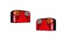Set lampi stopuri spate LED camion , remorca , utilaje ,4 pozitii 12-24V 23,5x13
