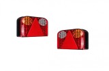 Set lampi stopuri spate LED camion , remorca , utilaje ,4 pozitii 12-24V 23,5x13