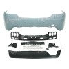 Set bara spate BMW Seria 5 (E60), 2007-06.2010 SEDAN, cu gauri senzori parcare; grunduit, de vopsit; type M-Tech; cu absorber, cu elemente de fixare,