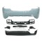 Set bara spate BMW Seria 5 (E60), 2007-06.2010 SEDAN, cu gauri senzori parcare; grunduit, de vopsit; type M-Tech; cu absorber, cu elemente de fixare,