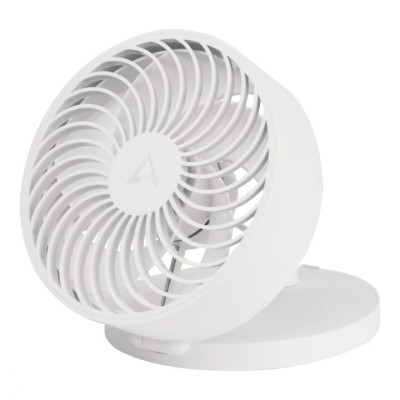 Ventilator de birou ARCTIC Summair Plus, USB, Litiu Polimer, AEBRZ00026A, Alb foto