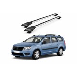 Bare portbagaj transversale auto aluminiu compatibile Dacia Logan MCV 2013-2020 84 cm Cod: KL3