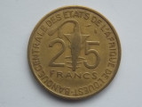 25 FRANCS 1971 STATELE AFRICANE DE VEST