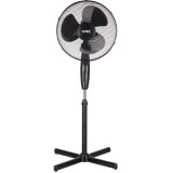 Ventilator cu picior FLORIA ZLN-1181, 40 W, 3 viteze, Inaltime reglabila, Negru