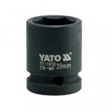Cheie tubulara hexagonala de impact 1/2&quot;, 20mm, Yato YT-1010